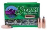 SIERRA 375 (.375") 250GR SBT GAMEKING BULLETS 50CT