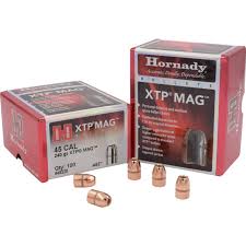 HORNADY 45 CAL (.452") MAG 240gr HP-XTP BULLETS 100CT