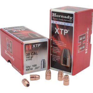 HORNADY 38 CAL (.357") 140GR XTP BULLETS 100CT