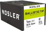 NOSLER 7MM (.284") 160GR BALLISTIC TIP BULLETS 50CT