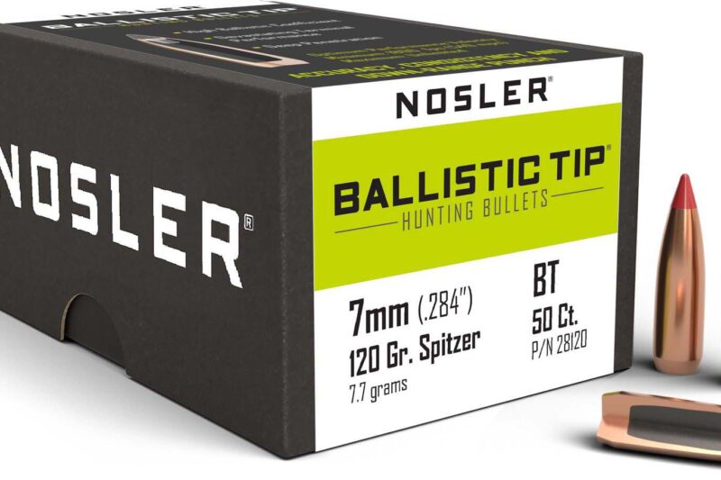 NOSLER 7MM (.284") 120GR BALLISTIC TIP BULLETS 50CT
