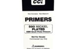 CCI SMALL PISTOL PRIMERS NICKEL PLATED 500CT