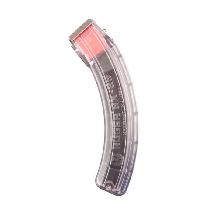 RUGER 10/22 CLEAR 25RD MAGAZINE