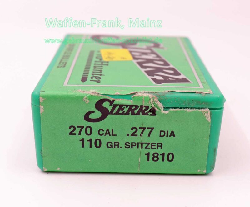 SIERRA 270CAL (.277") 110GR PRO HUNTER BULLETS 100CT