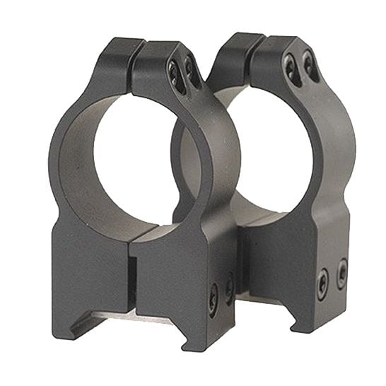 WARNE FIXED SCOPE RINGS STEEL 1" HIGH