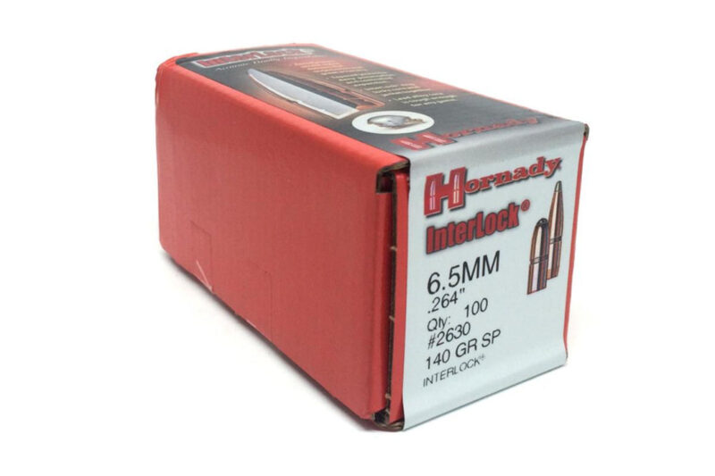 HORNADY 6.5MM (.264") 140GR SP BULLETS 100CT