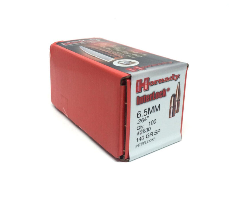 HORNADY 6.5MM (.264") 140GR SP BULLETS 100CT