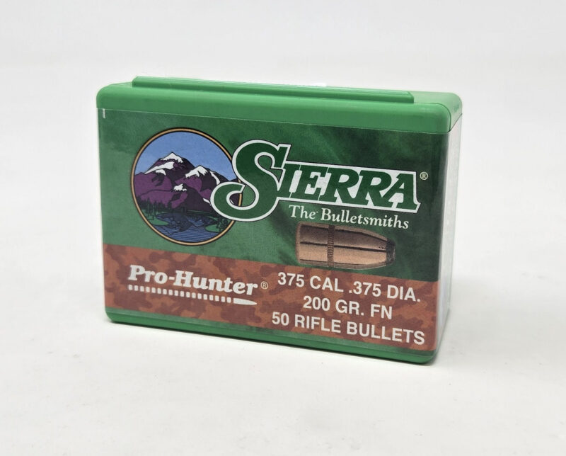 SIERRA 375 (.375") 200GR FN PRO HUNTER BULLETS 50CT