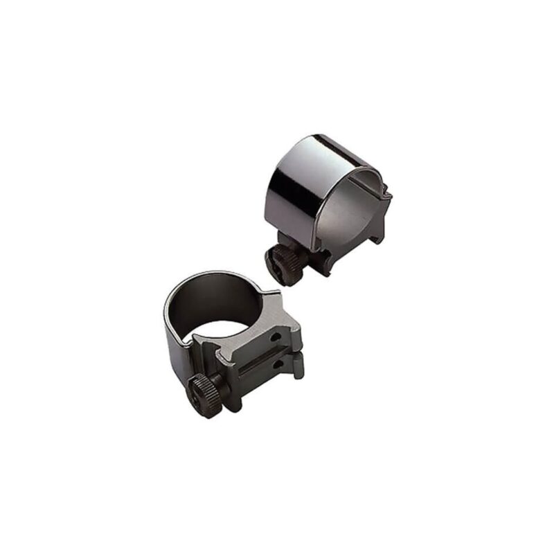 WEAVER 1" EXTRA HIGH - BLACK RINGS