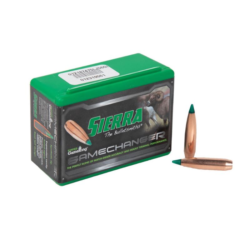 SIERRA 270CAL (.277") 140GR TGK GAME CHANGER BULLETS 50CT