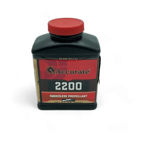 ACCURATE 2200 1LB ACCURATE 2200 1LB