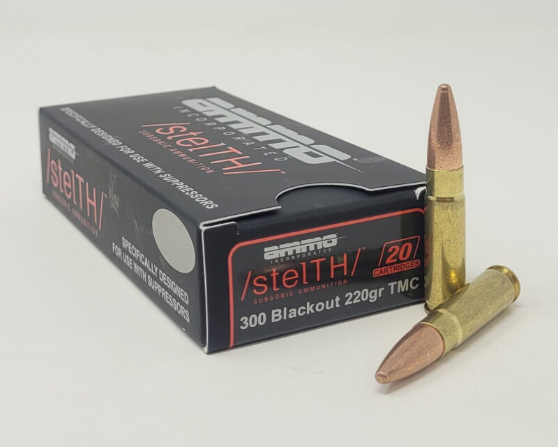 AMMO INC 300 AAC 220GR STEALTH SUBSONIC AMMO 20RDS