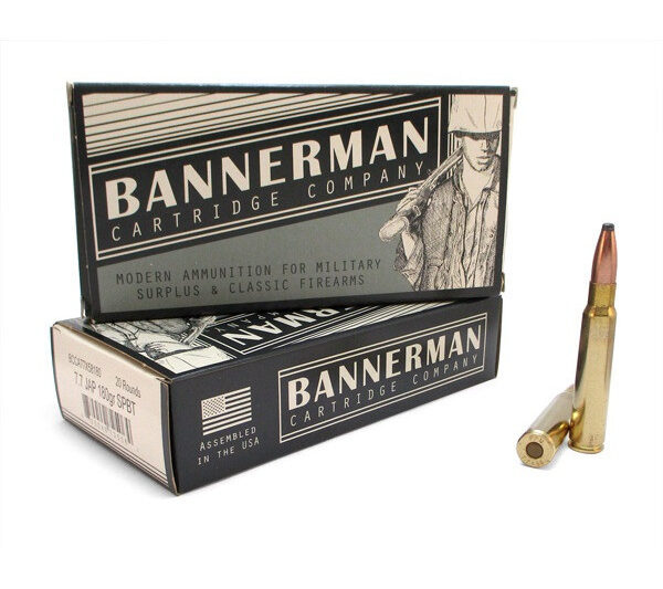 BANNERMAN 7.7 JAP 180GR SPBT AMMO 20RDS
