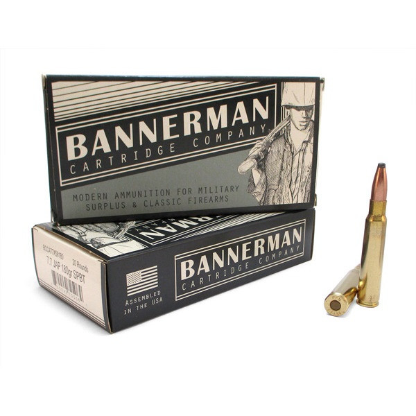 BANNERMAN 7.7 JAP 180GR SPBT AMMO 20RDS