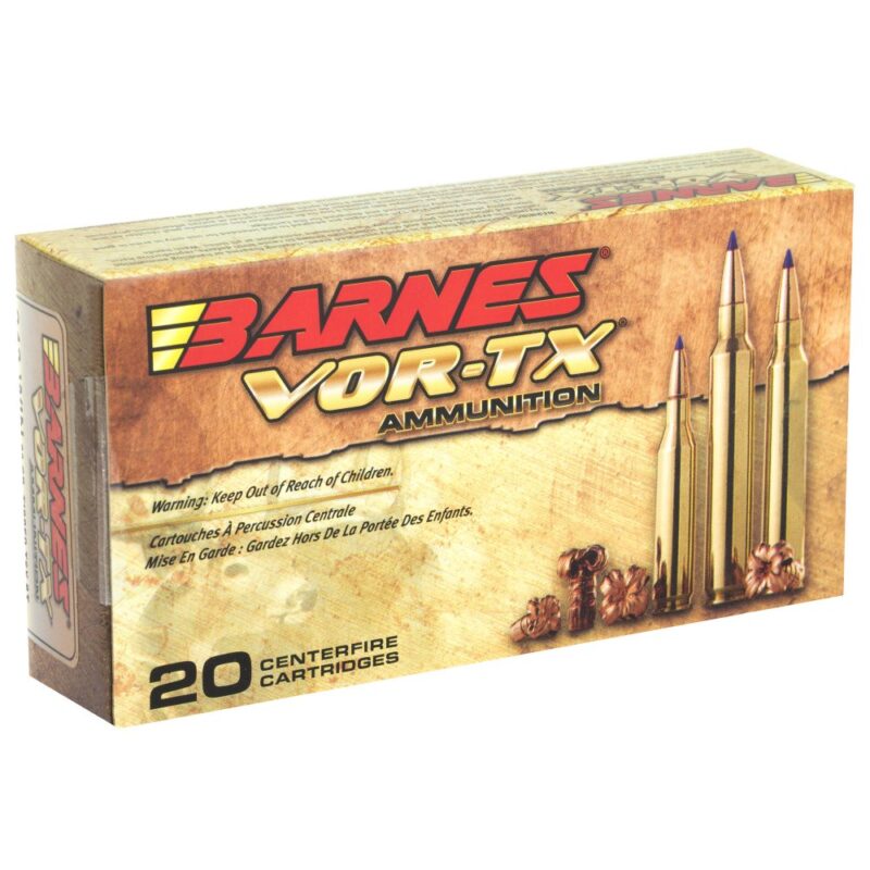 BARNES VORTEX 243 WINCHESTER 80GR TTSX BT AMMO 20RDS