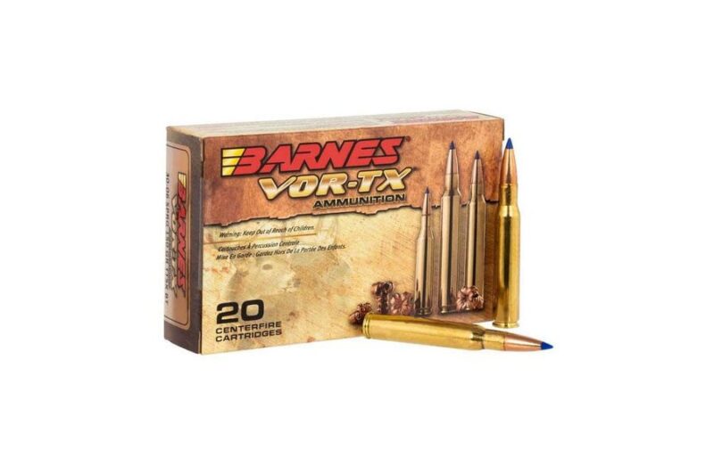 BARNES VORTEX 30-06 SPRINGFIELD 180GR TSX BT BULLETS 20RDS
