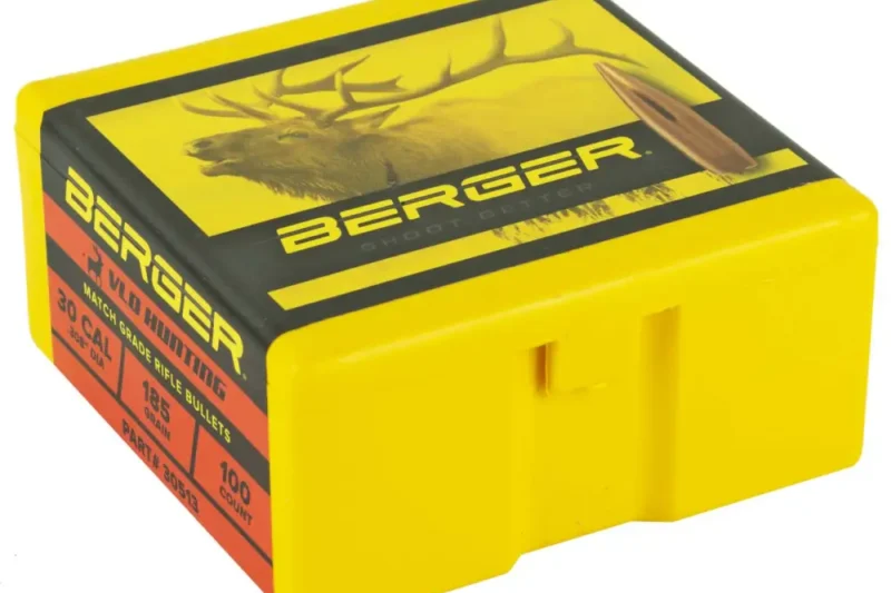 BERGER 30CAL (.308") 185GR HPBT VLD-HUNTER BULLETS 100CT