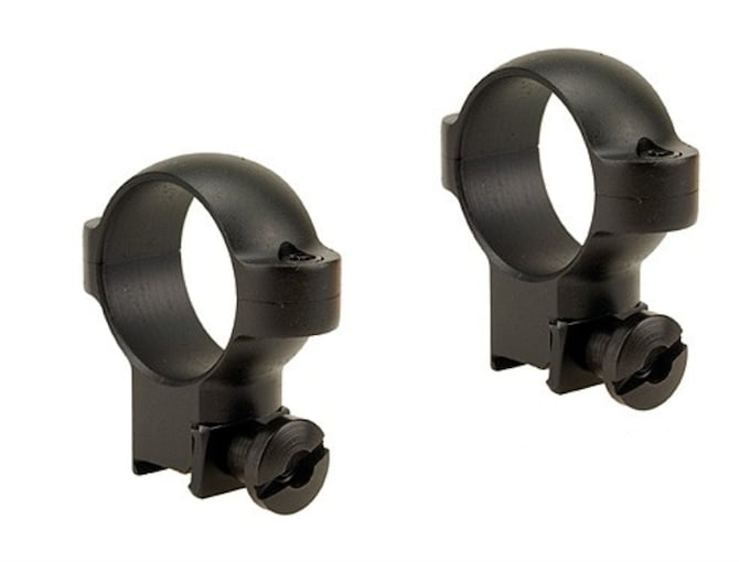 BURRIS .22 DELUXE STEEL RINGS 1" MED BLACK