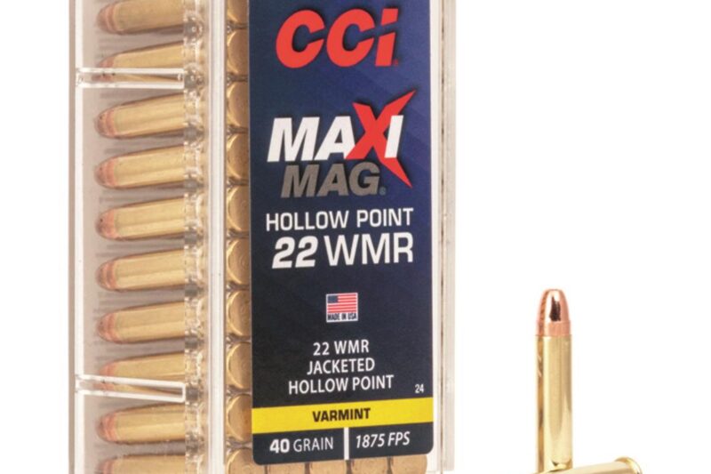 CCI AMMO 22 MAG 40GR TMJ MAXI-MAG AMMO 50RDS