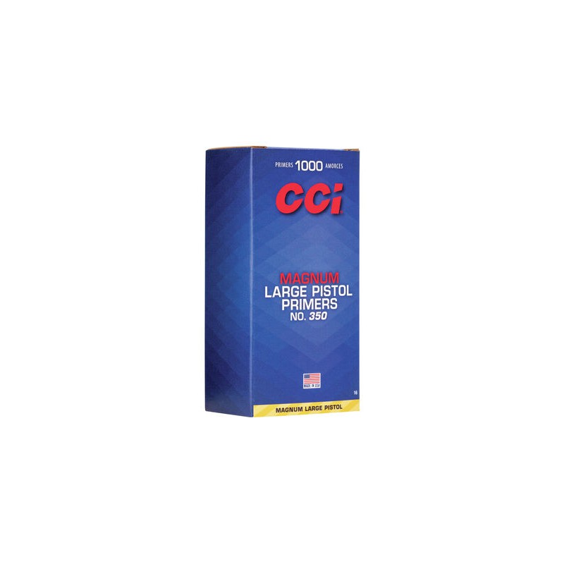 CCI NO. 350 LARGE PISTOL MAGNUM PRIMERS 1000CT