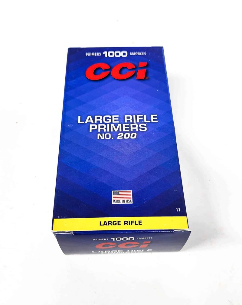 CCI NO.200 LARGE RIFLE PRIMERS 1000CT