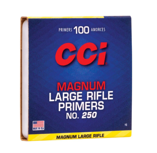 CCI NO.250 LARGE PISTOL MAGNUM PRIMERS 100CT