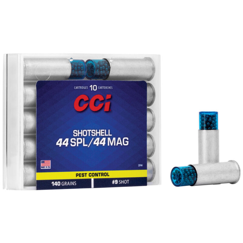 CCI SHOTSHELL PEST CONTROL 44 SPL/MAG 140GR #9 SHOT 10RDS