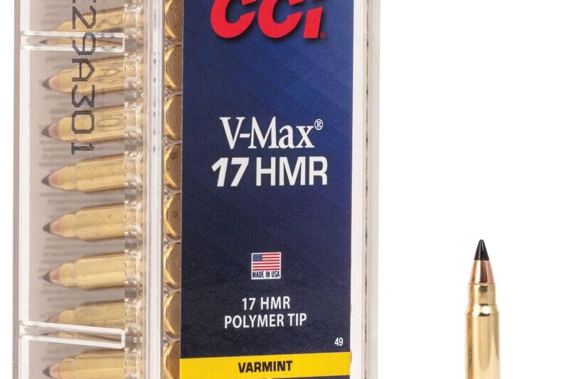 CCI V-MAX 17HMR 17GR 2550FPS AMMO 50RDS