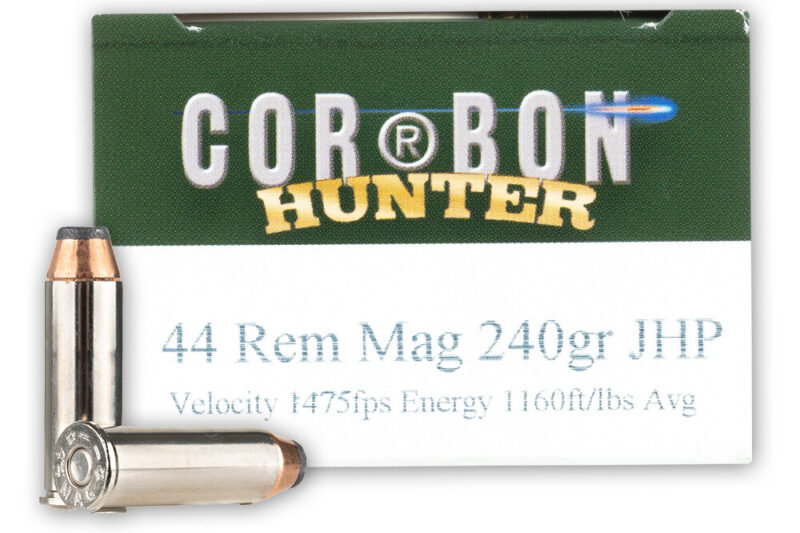 CORBON 454 CASUAL 240GR HP HUNT AMMO 20RDS CORBON 454 CASUAL 240GR HP HUNT AMMO 20RDS