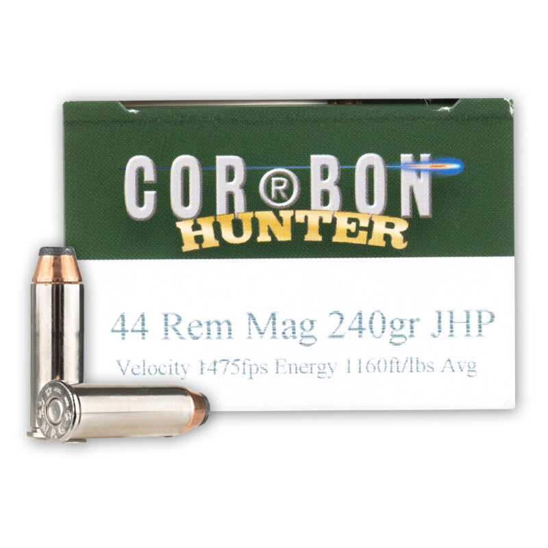 CORBON 454 CASUAL 240GR HP HUNT AMMO 20RDS