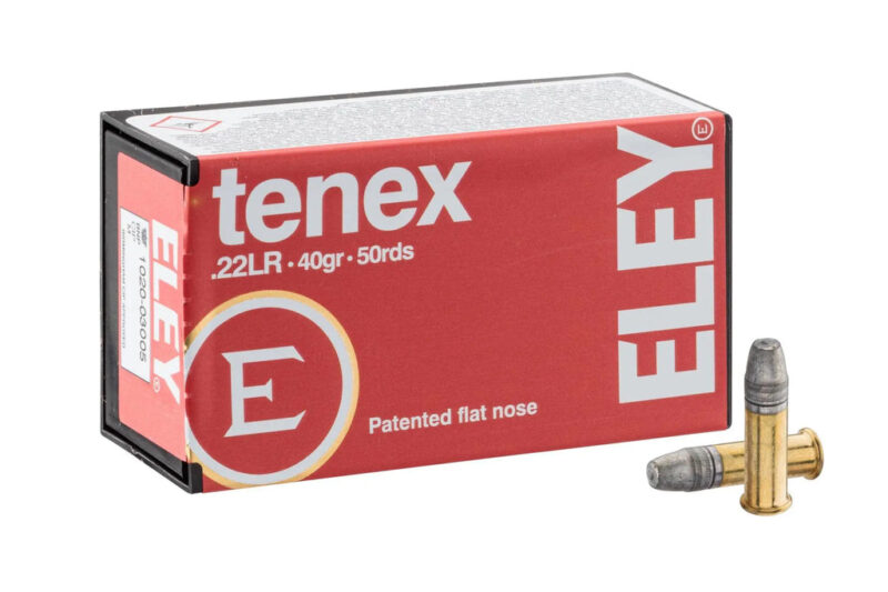 ELEY TENEX 22LR 40GR EPS AMMO 50RDS ELEY TENEX 22LR 40GR EPS AMMO 50RDS