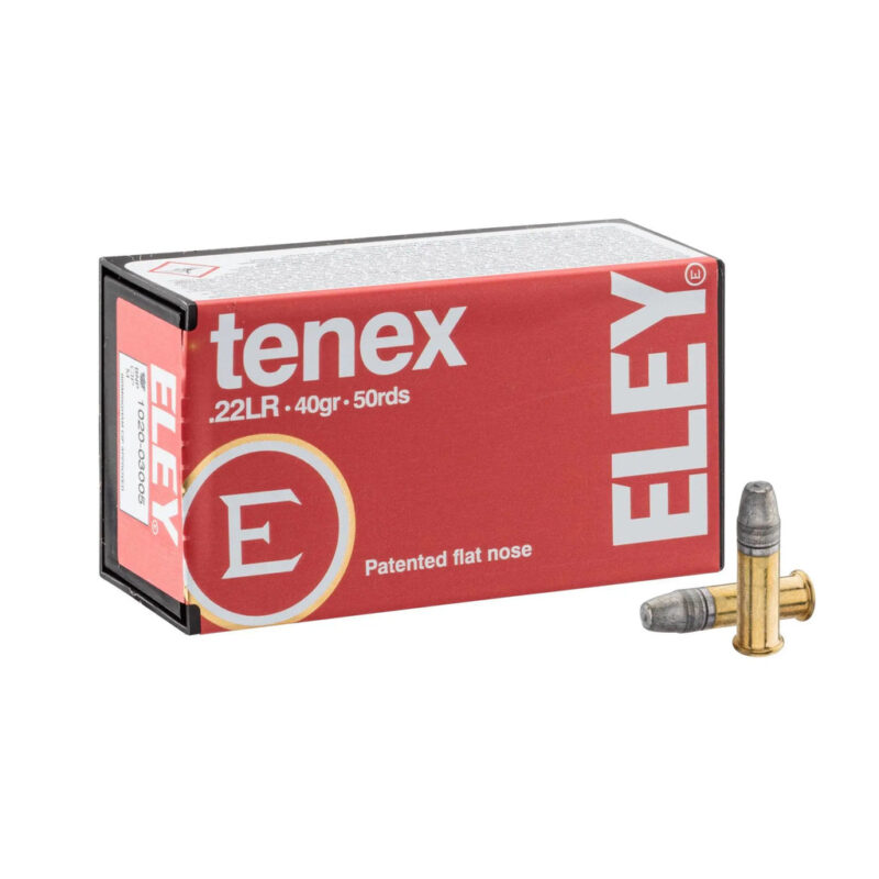 ELEY TENEX 22LR 40GR EPS AMMO 50RDS