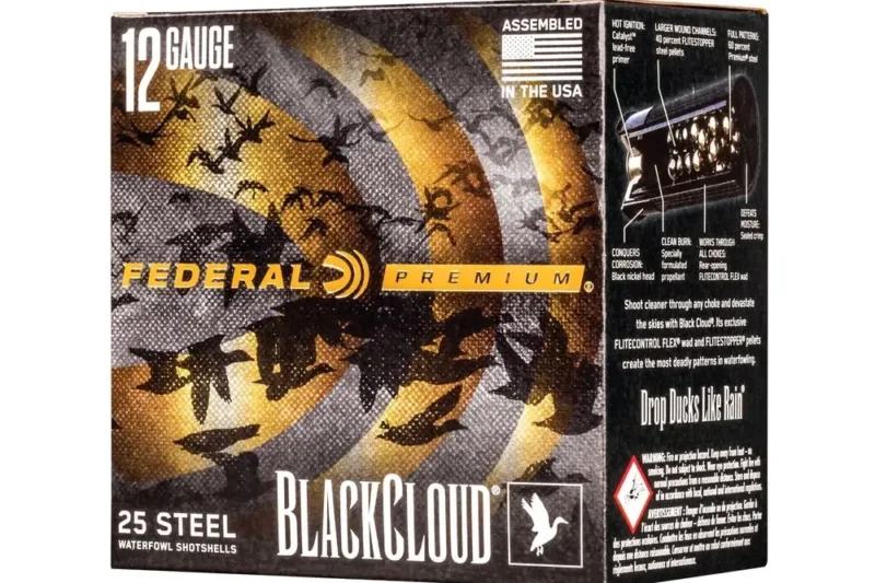 FEDERAL BLACK CLOUD 12GA 3.5″ 1500FPS #4 AMMO 25RDS FEDERAL BLACK CLOUD 12GA 3.5" 1500FPS #4 AMMO 25RDS