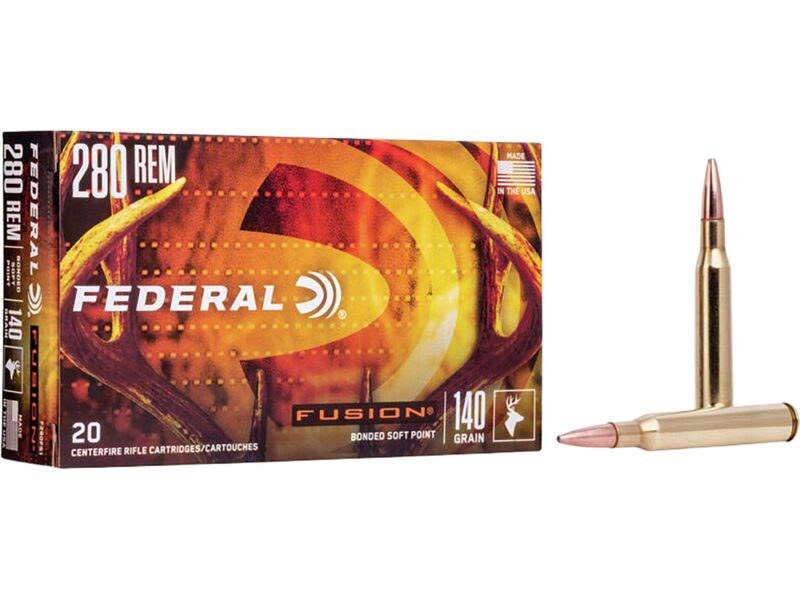 FEDERAL FUSION 280 REMINGTON 140GR AMMO 20RDS