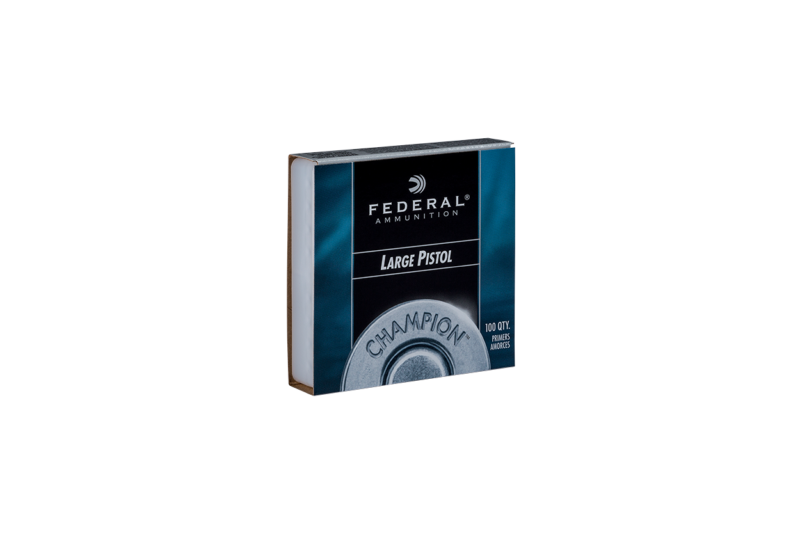 FEDERAL LARGE PISTOL PRIMERS 100CT