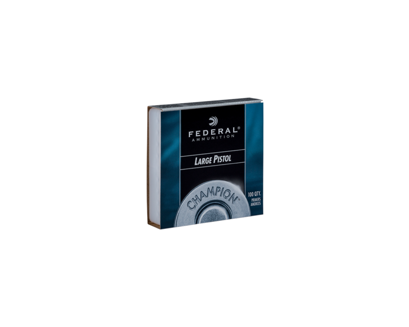 FEDERAL LARGE PISTOL PRIMERS 100CT