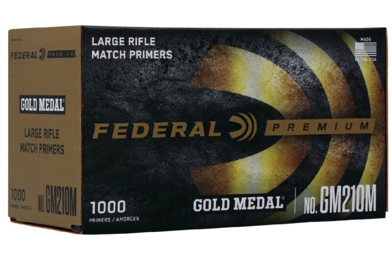 FEDERAL LARGE RIFLE MATCH PRIMER 1000CT FEDERAL LARGE RIFLE MATCH PRIMER 1000CT
