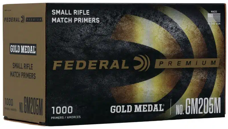 FEDERAL NO.205M SMALL RIFLE MATCH PRIMERS 1000CT