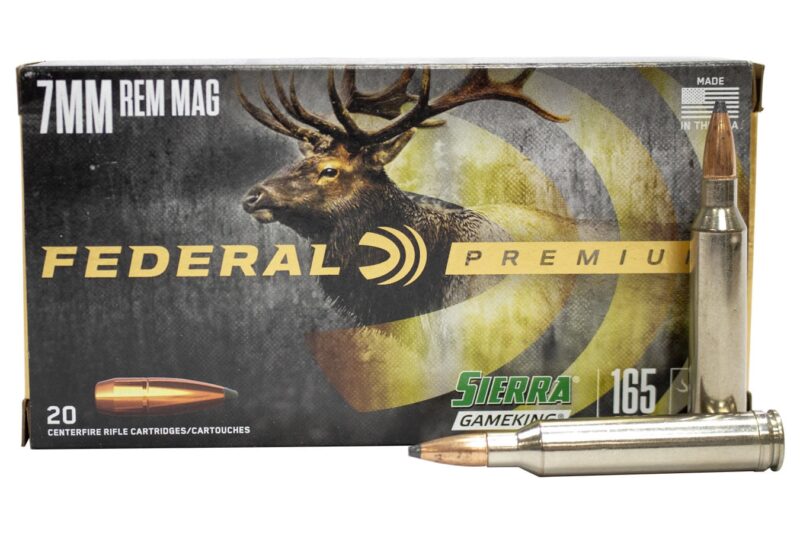 FEDERAL PREMIUM 308 WIN 165GR SIERRA GAMEKING AMMO 20RDS