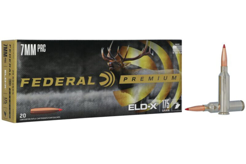 FEDERAL PREMIUM ELD-X 7MM PRC 175GR AMMO 20RDS