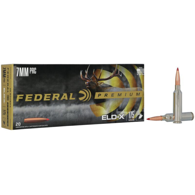 FEDERAL PREMIUM ELD-X 7MM PRC 175GR AMMO 20RDS