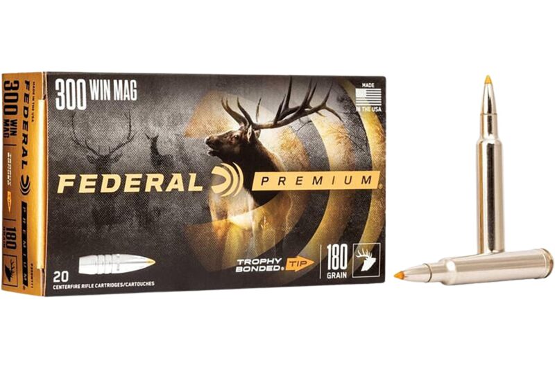 FEDERAL PREMIUM TROPHY BONDED 300 WINCHESTER 180GR AMMO 20RDS FEDERAL PREMIUM TROPHY BONDED 300 WINCHESTER 180GR AMMO 20RDS