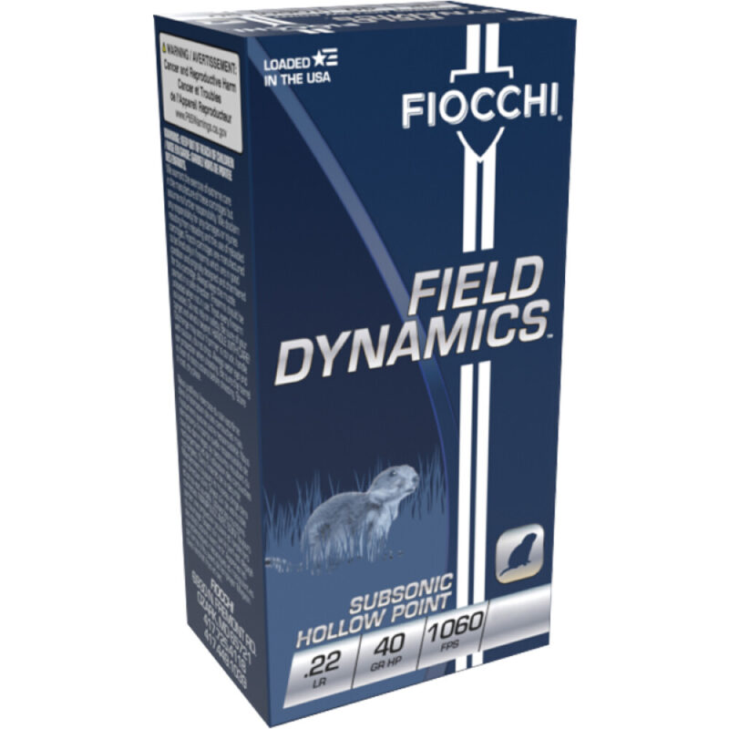 FIOCCHI 22LR SUBSONIC 500rd