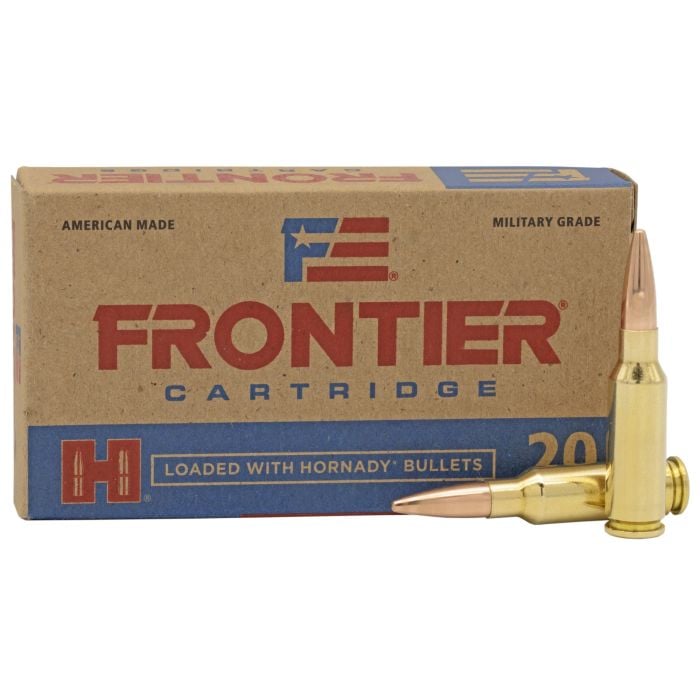 FRONTIER 6.5 GRENDEL 123GR FMJ AMMO 20RDS