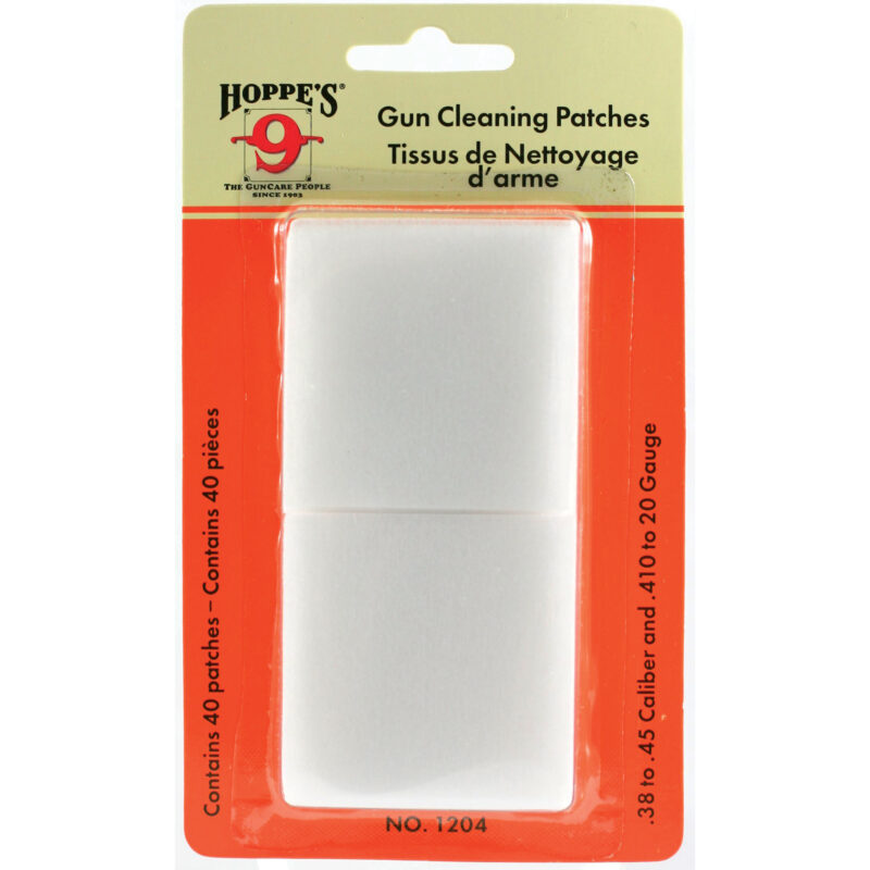 HOPPES #4 CLEANER PATCH .38-.45