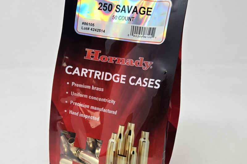 HORNADY 250 SAVAGE BRASS 50CT