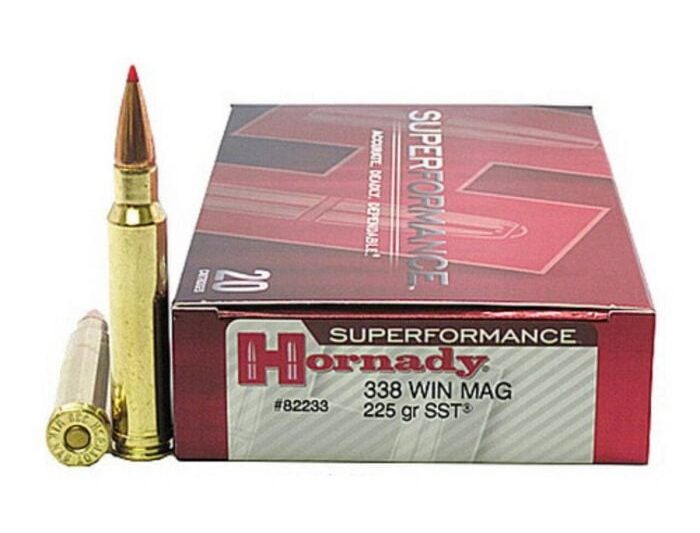 HORNADY 338 WIN MAG 225GR SST 20RDS