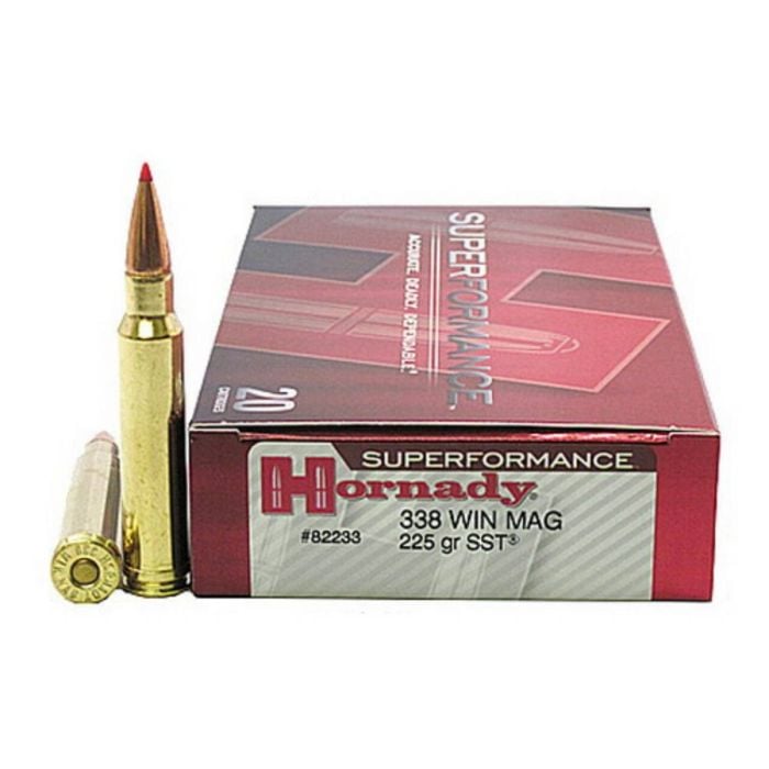 HORNADY 338 WIN MAG 225GR SST 20RDS