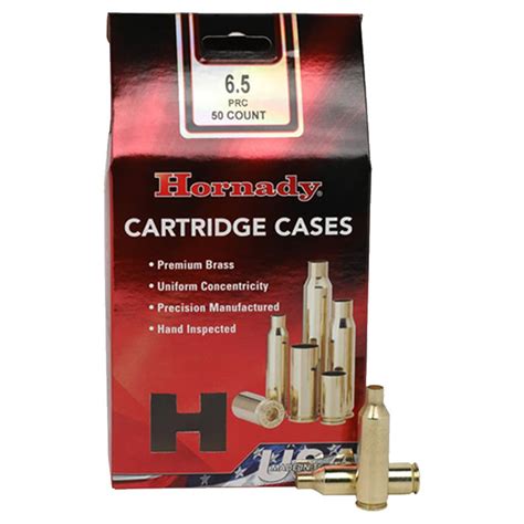HORNADY 6.5 PRC UNPRIMED BRASS 50CT