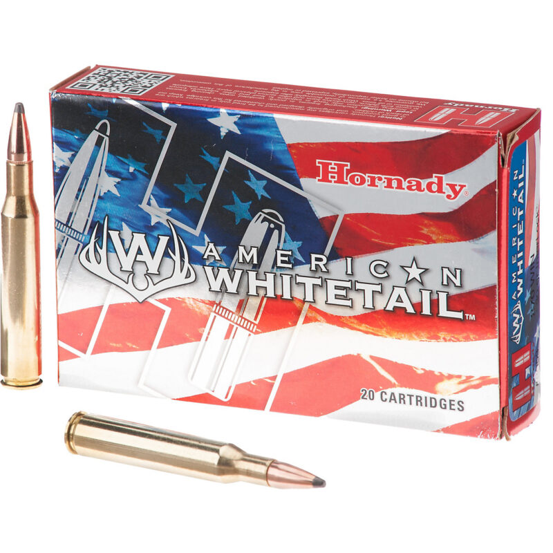HORNADY AMERICAN WHITETAIL 270 WINCHESTER 130GR SP AMMO 20RDS